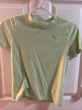 abercrombie kids Light Green Short Sleeve Tee
